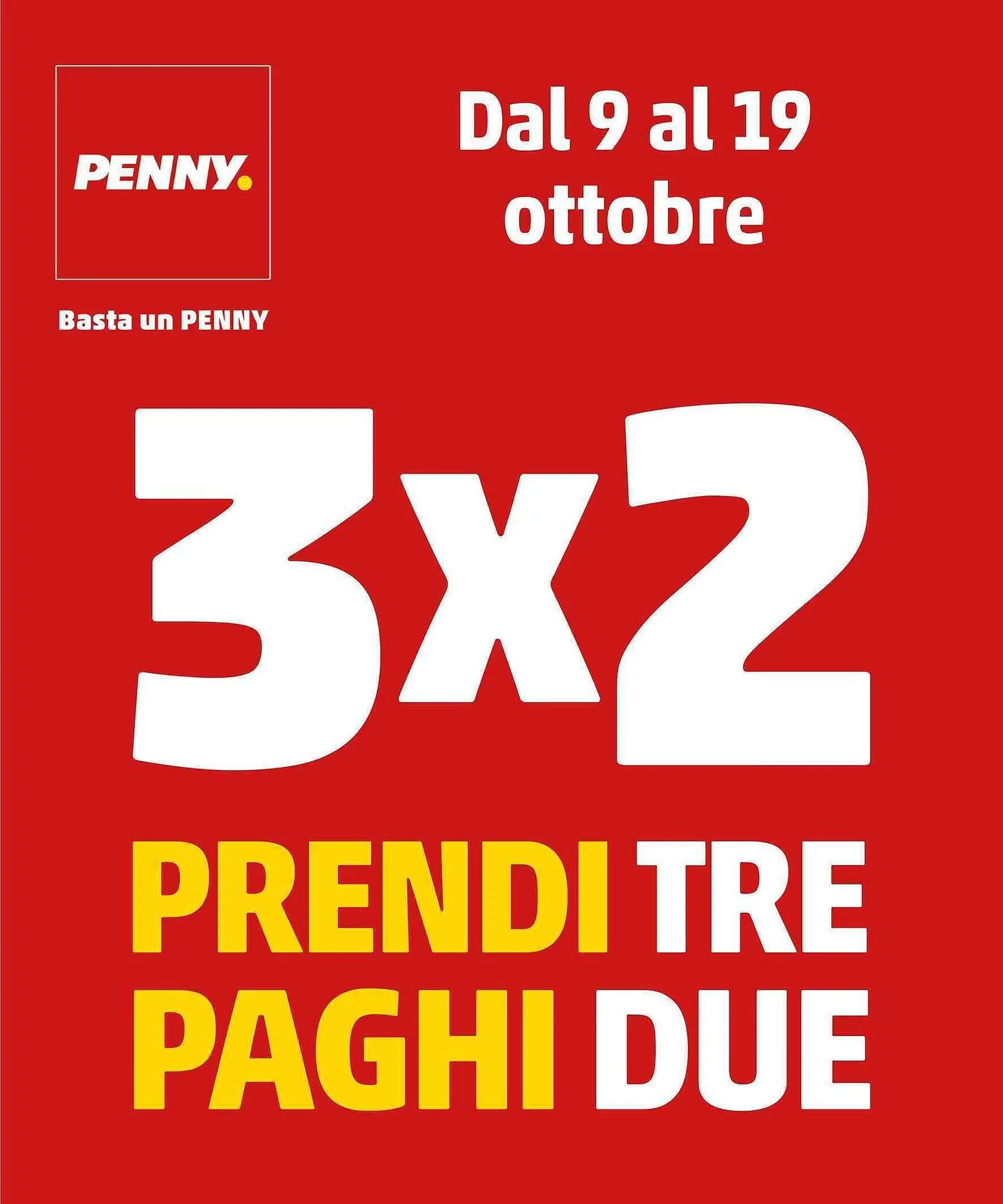 Volantino PENNY da 9 ottobre a 19 ottobre di 2025 - Pagina del volantino 1