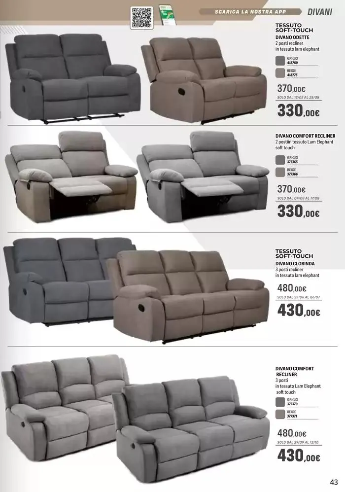 Catalogo mobile 2025 da 9 maggio a 7 dicembre di 2025 - Pagina del volantino 43