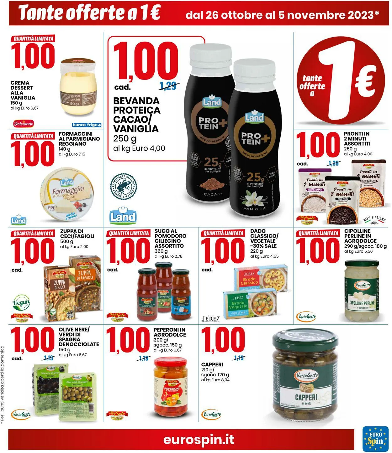 EURO Spin Volantino attuale da 2 novembre a 12 novembre di 2023 - Pagina del volantino 3