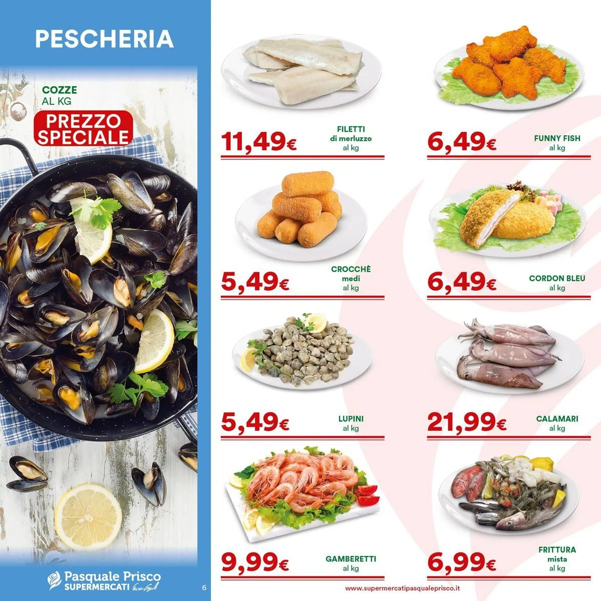 Volantino Supermercati Pasquale Prisco da 26 agosto a 7 gennaio di 2026 - Pagina del volantino 6
