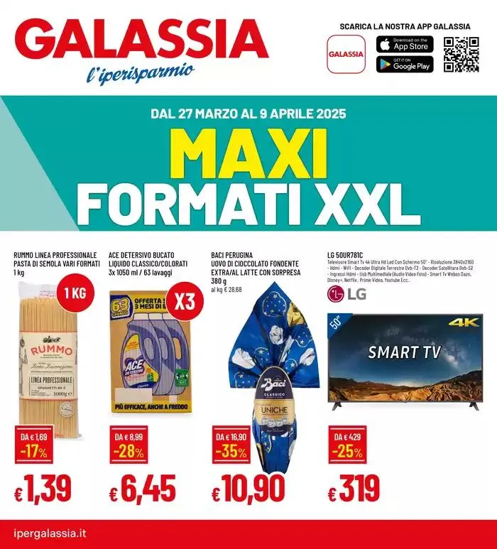 MAXI FORMATI XXL da 28 marzo a 9 aprile di 2025 - Pagina del volantino 1