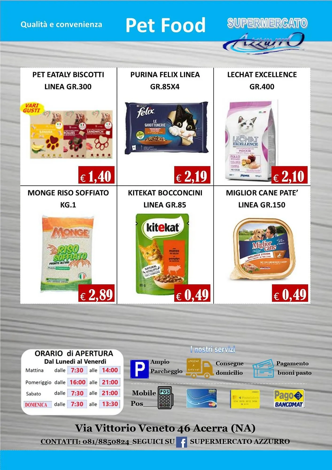 Volantino Supermercato Azzurro da 7 agosto a 24 agosto di 2024 - Pagina del volantino 13