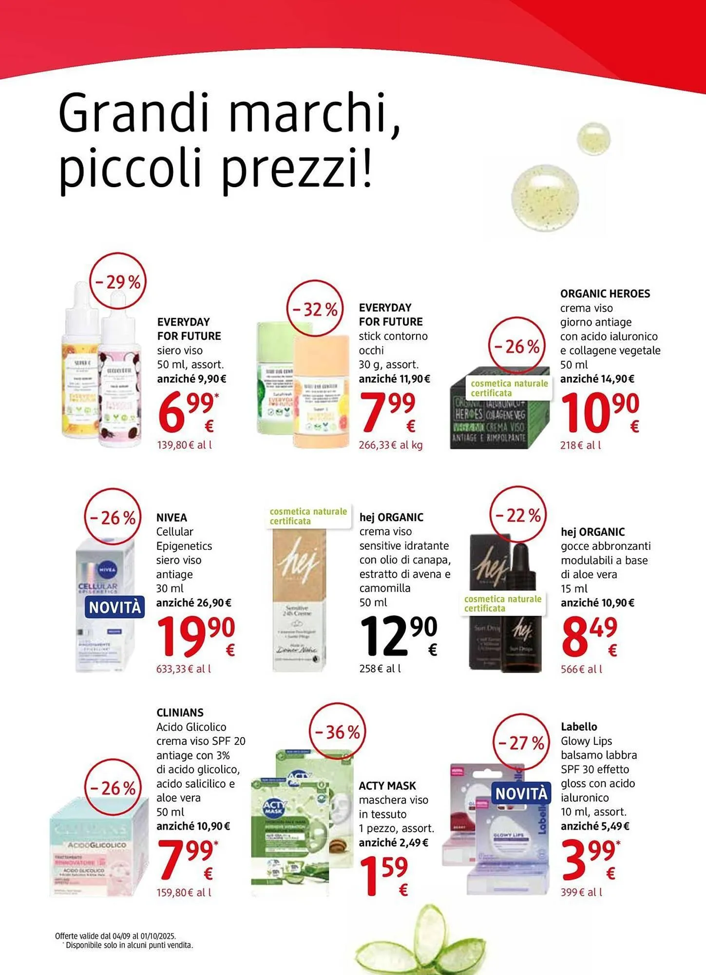 Volantino dm drogerie markt da 4 settembre a 1 ottobre di 2025 - Pagina del volantino 4