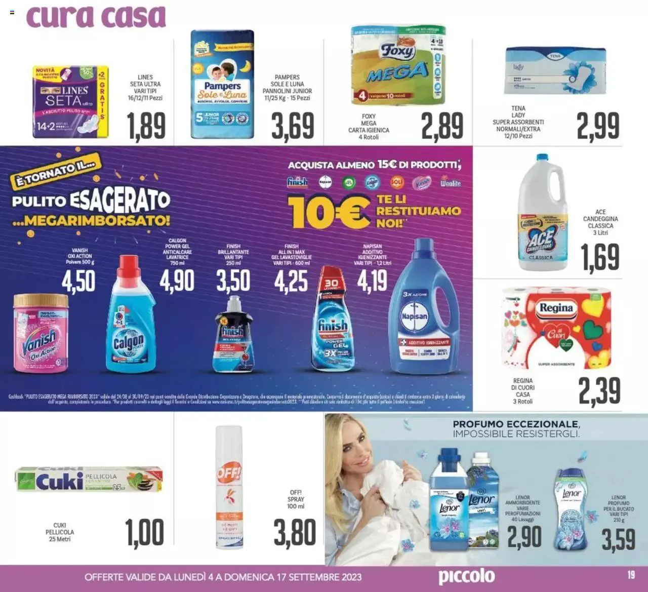Volantino Piccolo da 4 settembre a 17 settembre di 2023 - Pagina del volantino 19