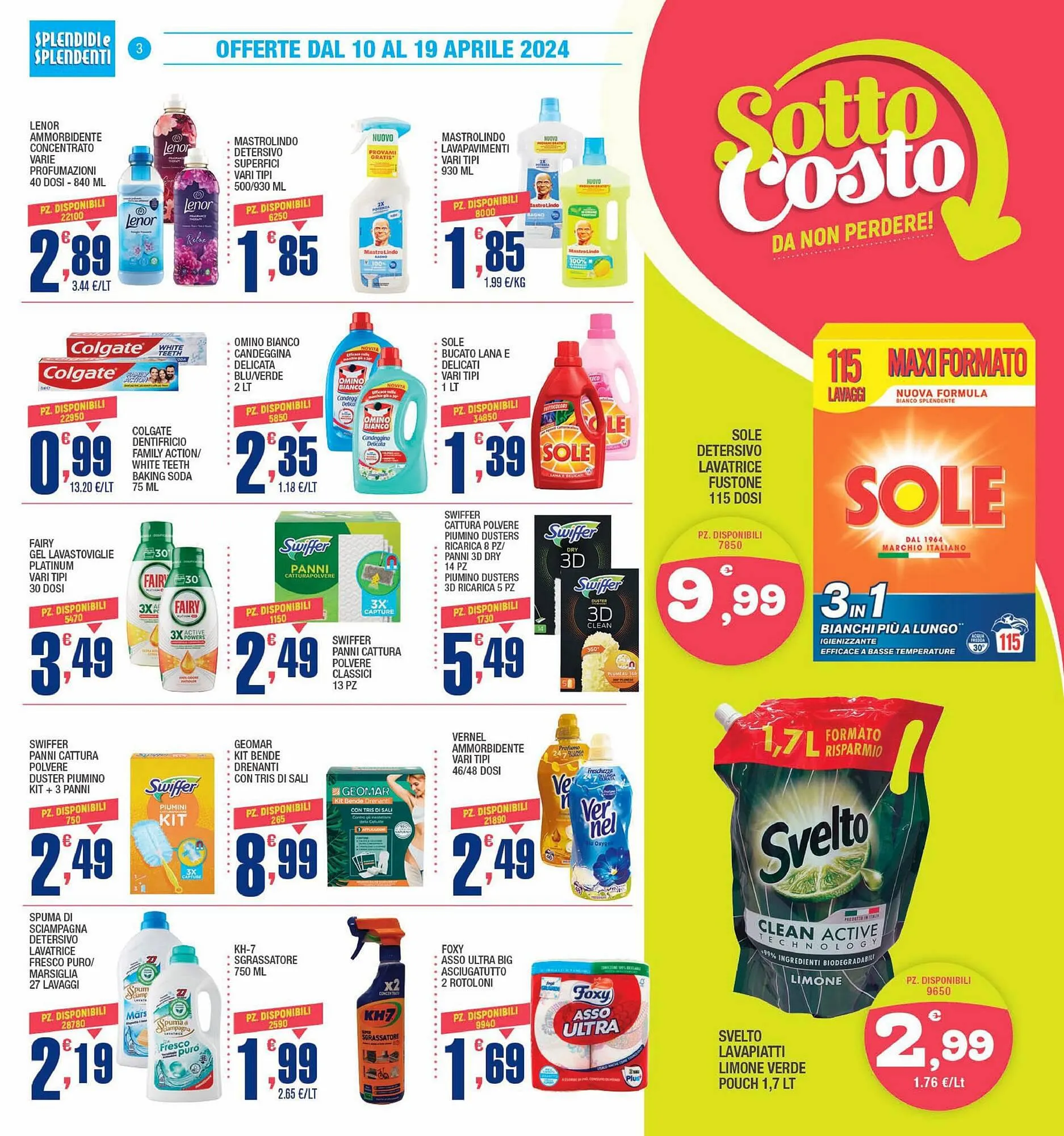 Volantino Splendidi e Splendenti da 10 aprile a 23 aprile di 2024 - Pagina del volantino 3