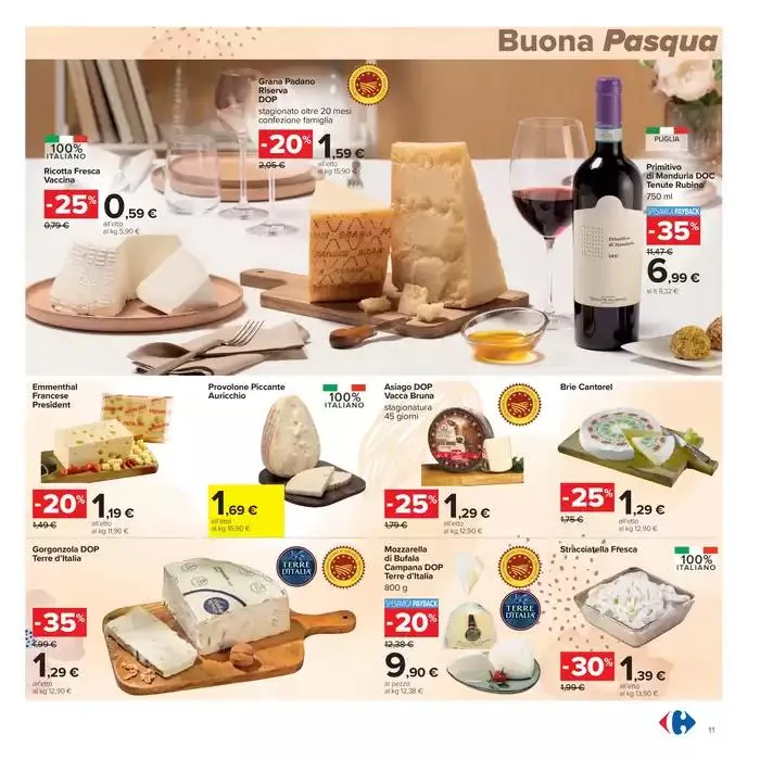 Sconti di pasqua da 8 aprile a 21 aprile di 2025 - Pagina del volantino 11