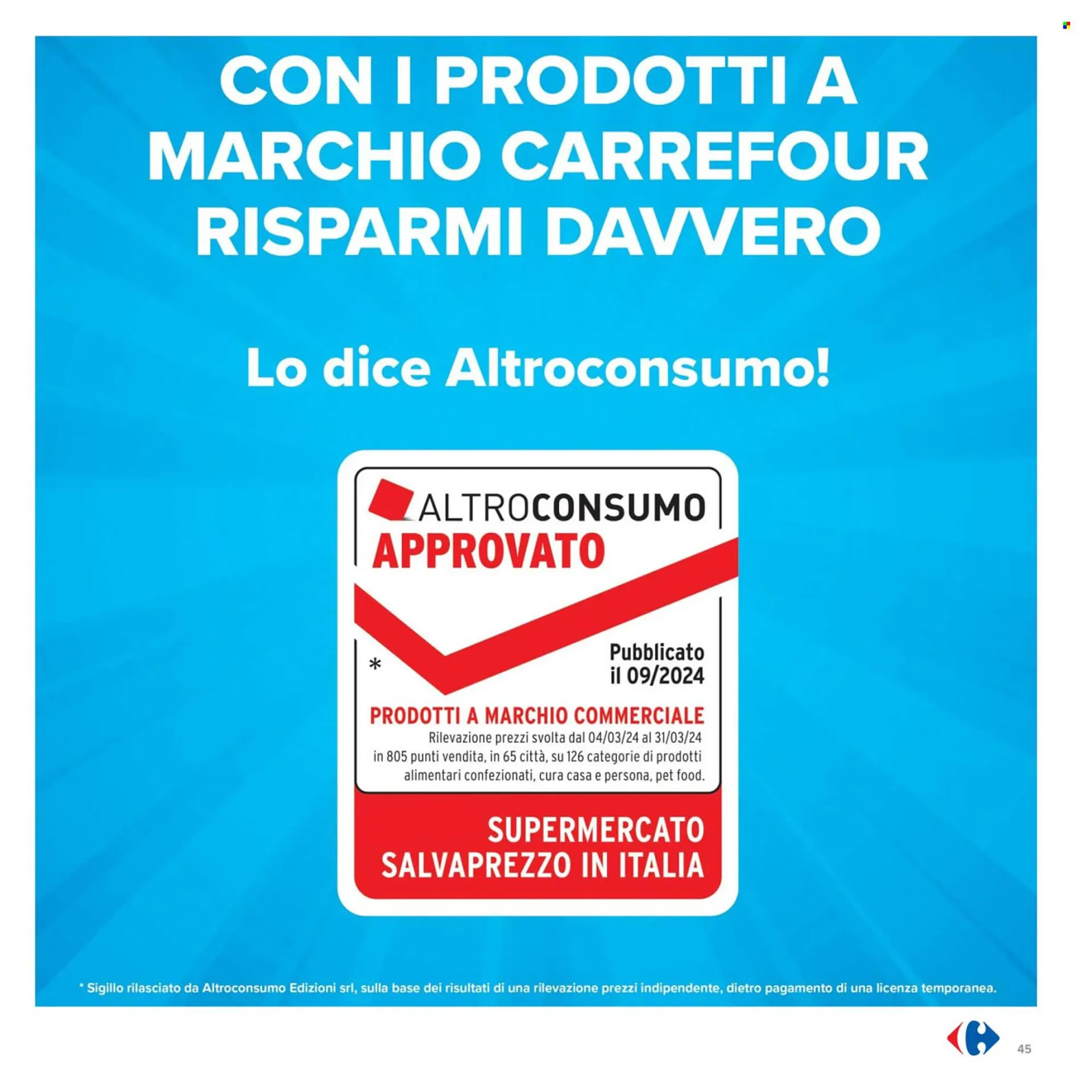 Volantino Carrefour Iper da 16 maggio a 28 maggio di 2025 - Pagina del volantino 45