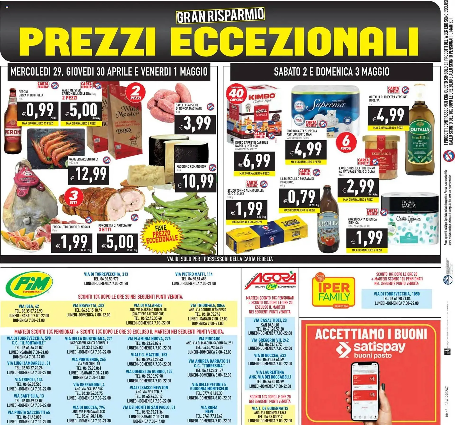 Volantino Pim Supermercati da 29 aprile a 7 maggio di 2026 - Pagina del volantino 24