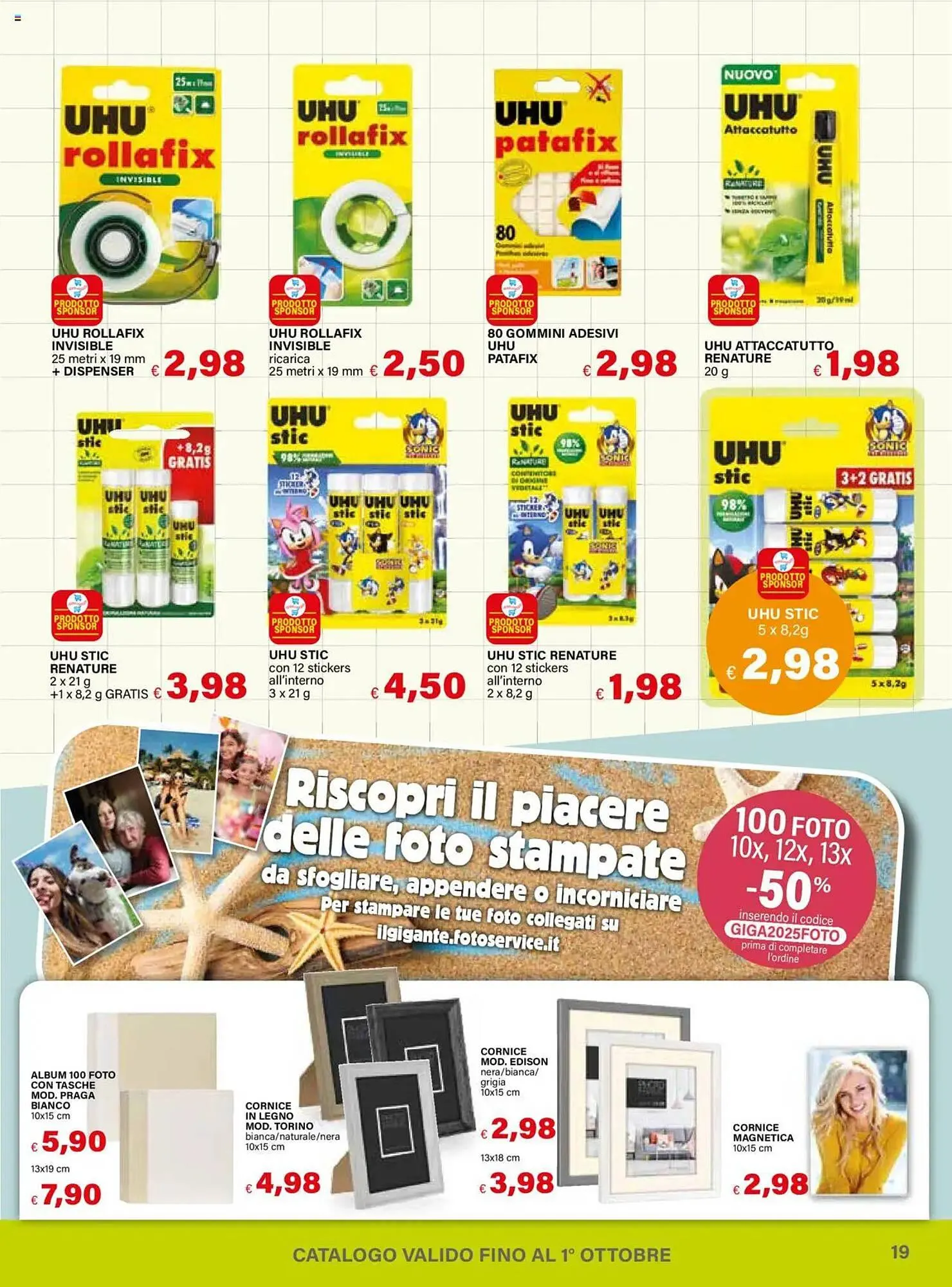 Volantino Il Gigante da 18 agosto a 1 ottobre di 2025 - Pagina del volantino 19
