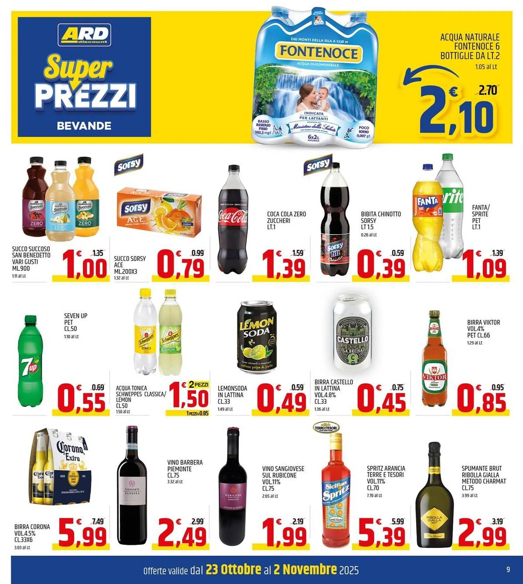 Volantino Ard Discount da 23 ottobre a 2 novembre di 2025 - Pagina del volantino 9