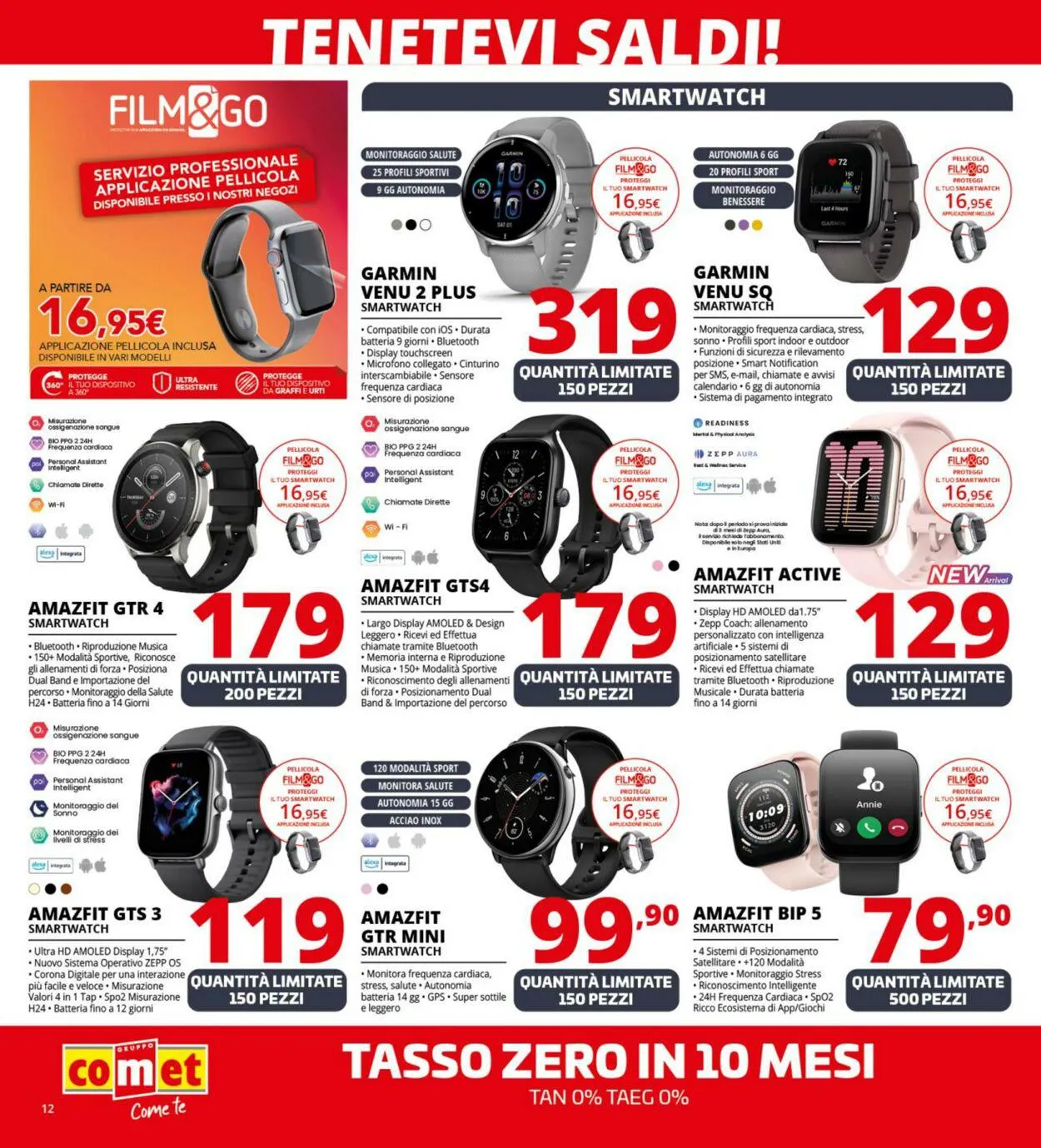 Comet Volantino attuale da 4 gennaio a 17 gennaio di 2024 - Pagina del volantino 12