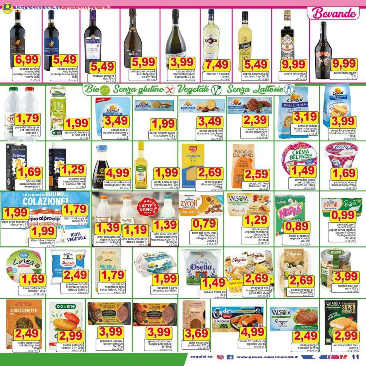 Pewex Volantino attuale da 11 luglio a 25 luglio di 2024 - Pagina del volantino 11