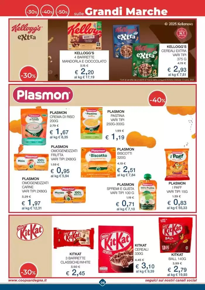 -30% 40% 50% sulle grandi marche da 7 maggio a 17 maggio di 2025 - Pagina del volantino 6