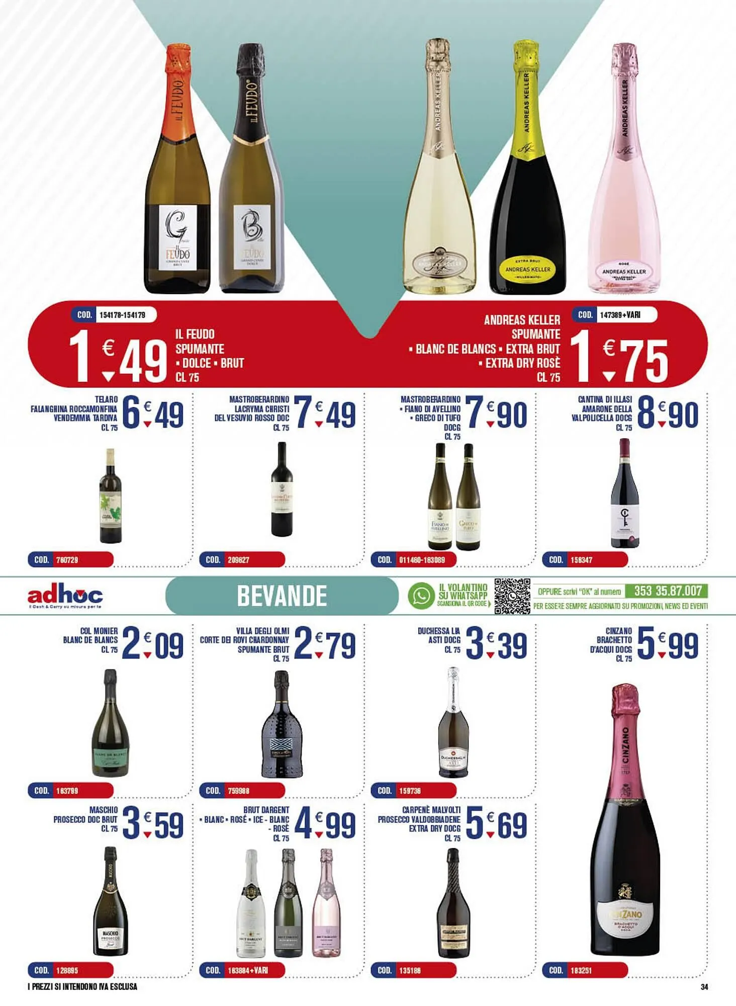 Volantino Adhoc da 25 novembre a 8 dicembre di 2024 - Pagina del volantino 34
