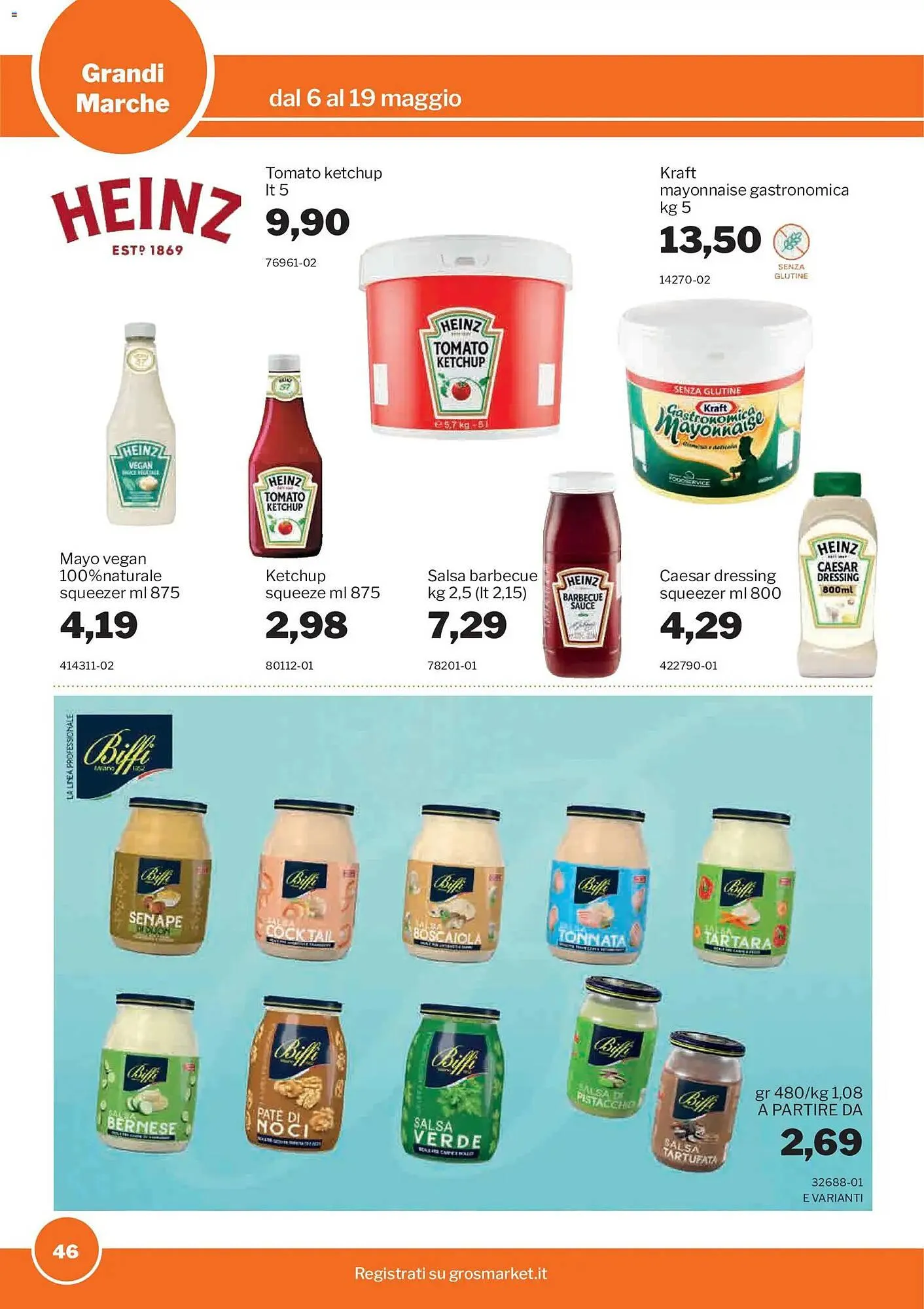 Volantino GrosMarket da 6 maggio a 19 maggio di 2026 - Pagina del volantino 46