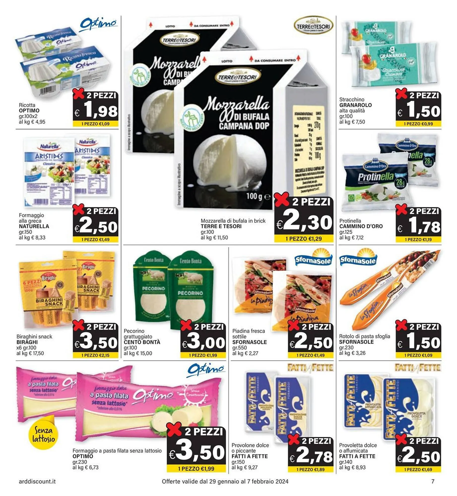 Volantino Ard Discount da 29 gennaio a 7 febbraio di 2024 - Pagina del volantino 7