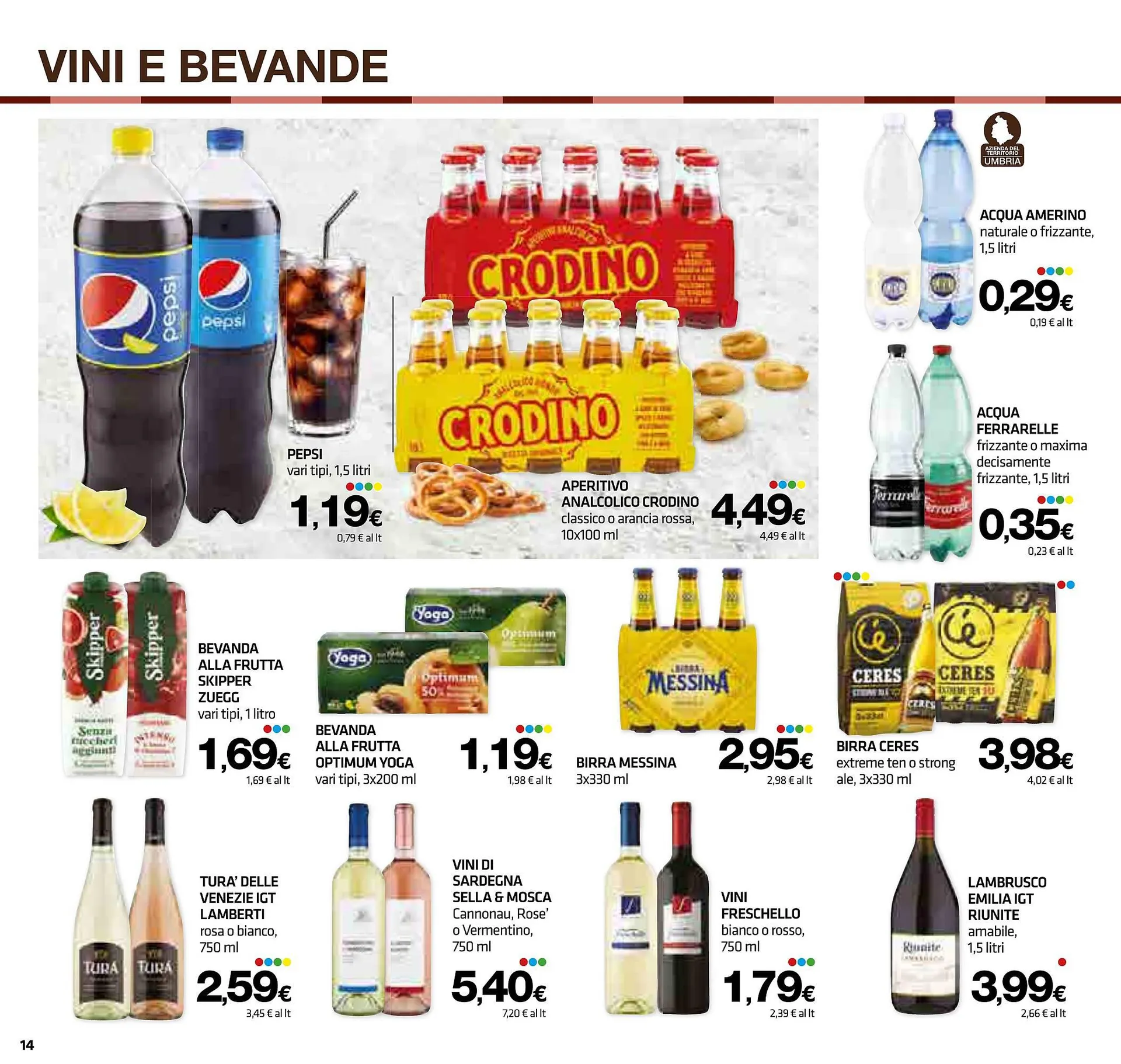 Volantino Superconti da 28 settembre a 11 ottobre di 2023 - Pagina del volantino 14