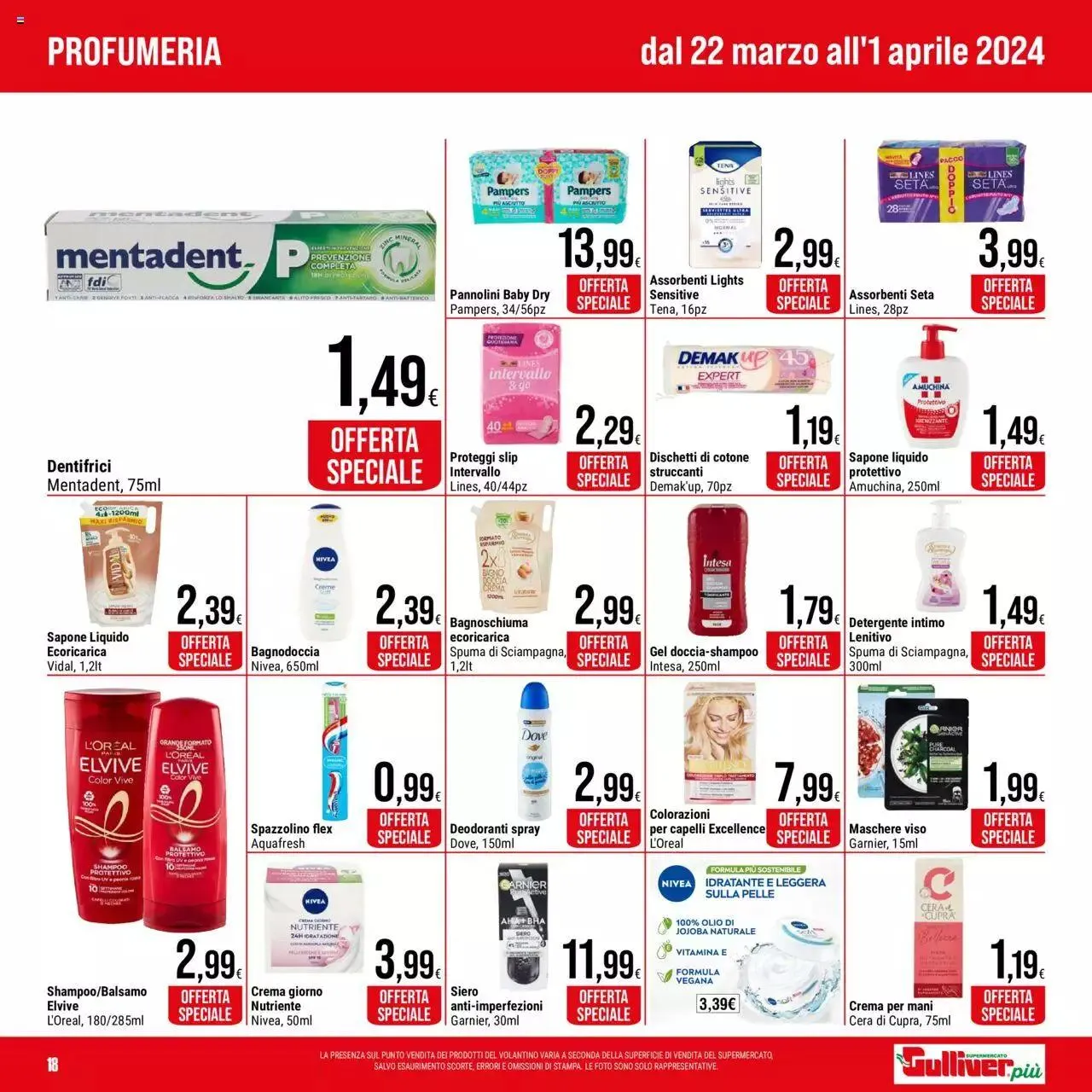 Volantino Gulliver da 22 marzo a 1 aprile di 2024 - Pagina del volantino 18