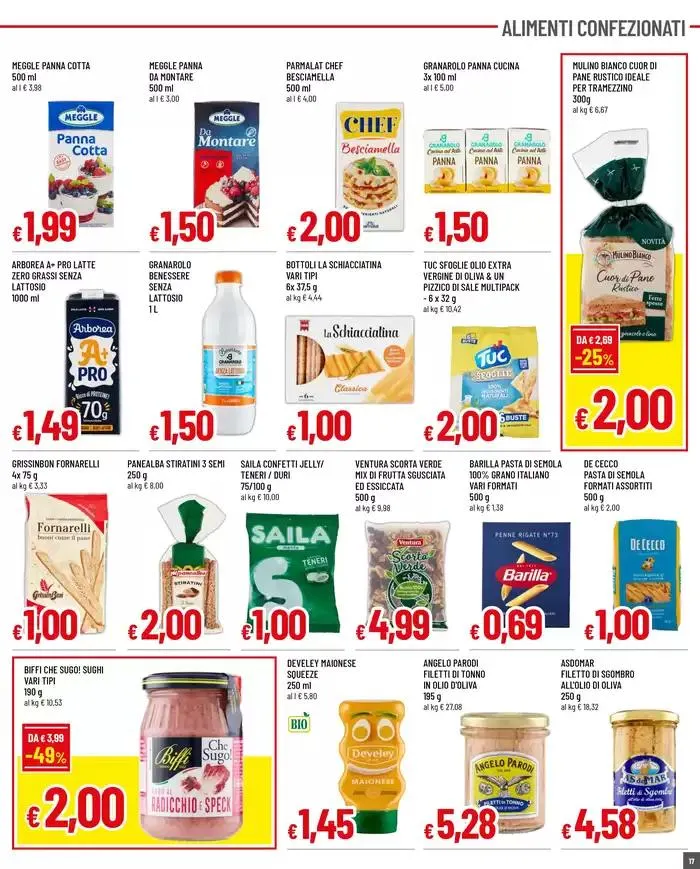 TANTI PRODOTTI A 1 - 2 - 3 € da 6 febbraio a 19 febbraio di 2025 - Pagina del volantino 17