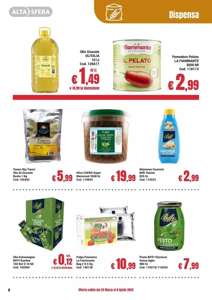 Offerta valida dal 24 Marzo al 6 Aprile 2025 da 24 marzo a 6 aprile di 2025 - Pagina del volantino 8