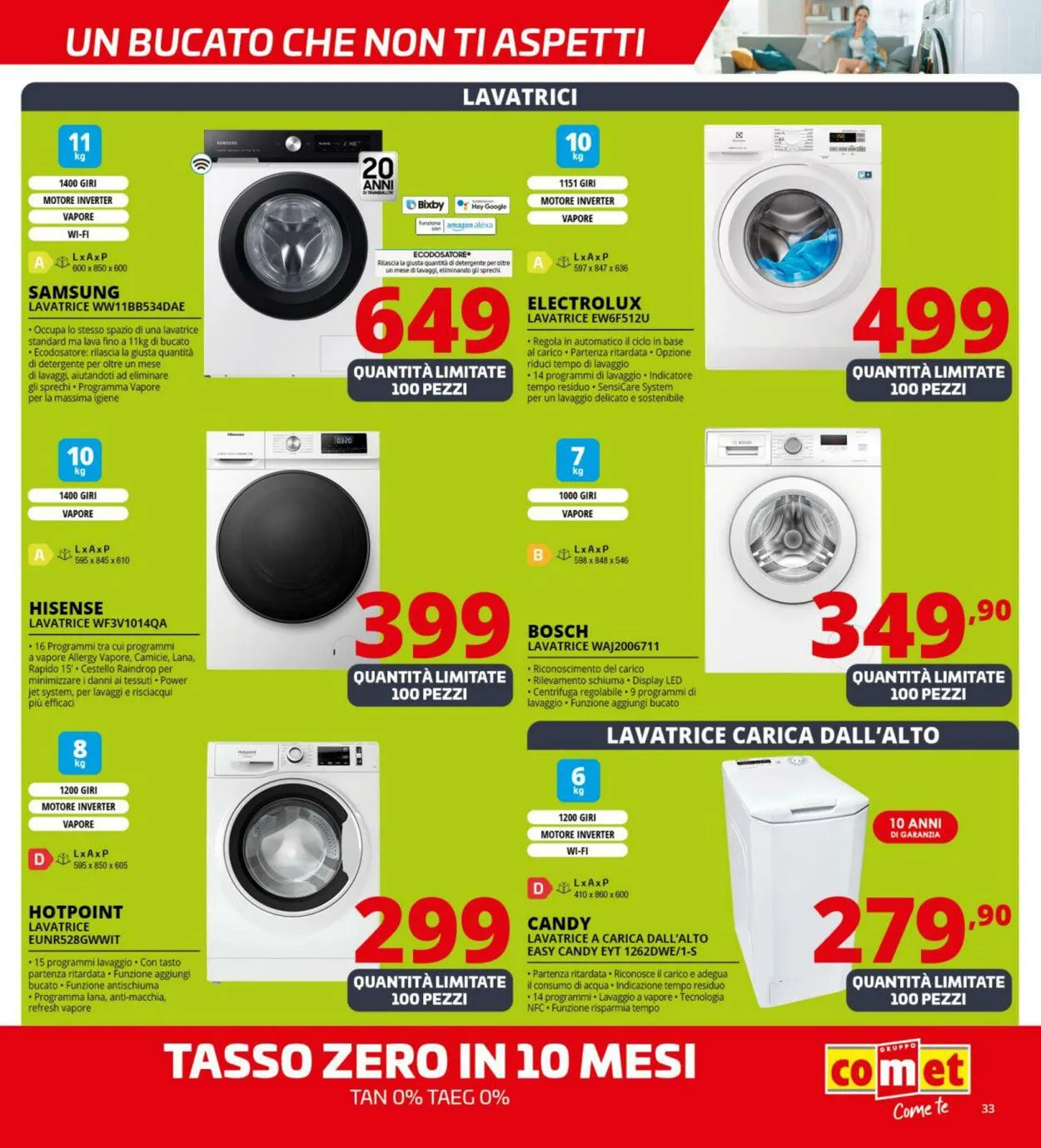 Comet Volantino attuale da 4 gennaio a 17 gennaio di 2024 - Pagina del volantino 33