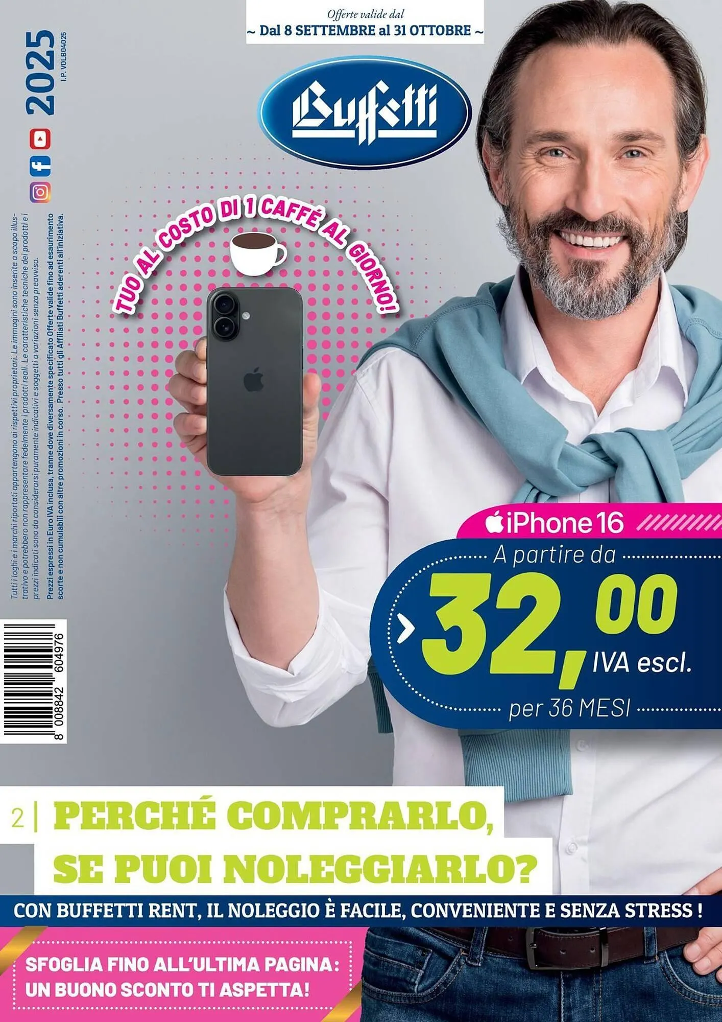 Volantino Buffetti da 2 ottobre a 31 ottobre di 2025 - Pagina del volantino 1