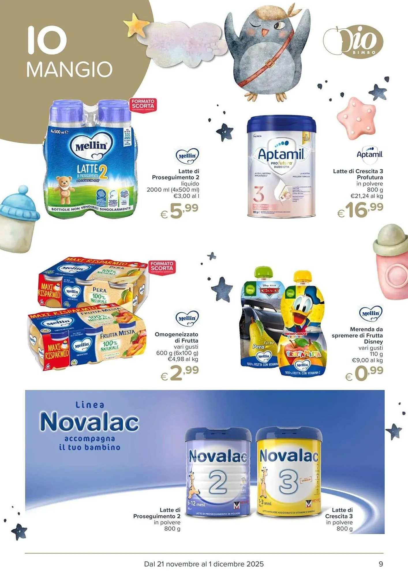 Volantino Io Bimbo da 21 novembre a 1 dicembre di 2025 - Pagina del volantino 9