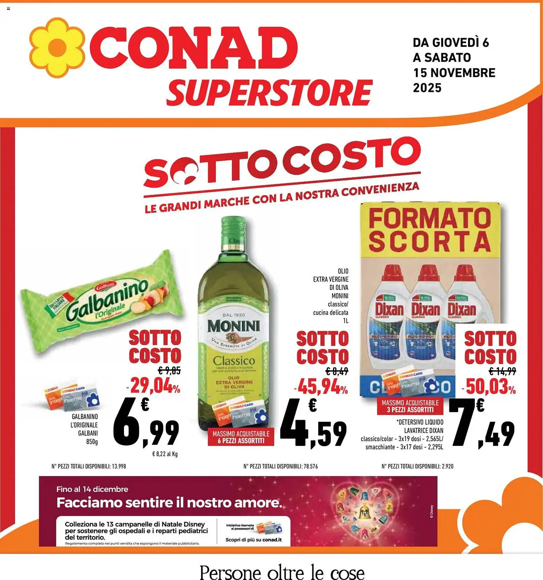Volantino Conad da 6 novembre a 15 novembre di 2025 - Pagina del volantino 1