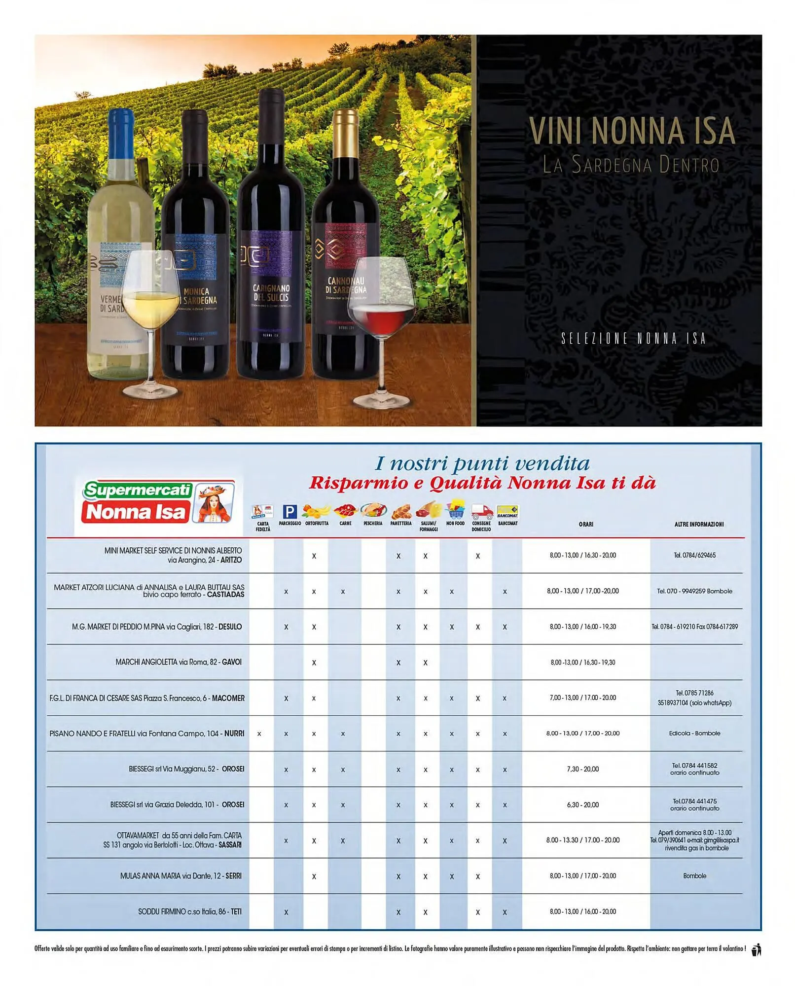 Volantino Supermercati Nonna Isa da 29 luglio a 10 agosto di 2025 - Pagina del volantino 12