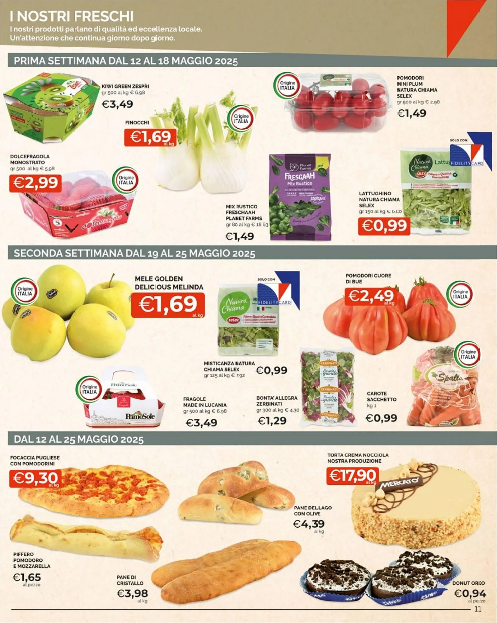 Volantino Mercatò Extra da 12 maggio a 25 maggio di 2025 - Pagina del volantino 11