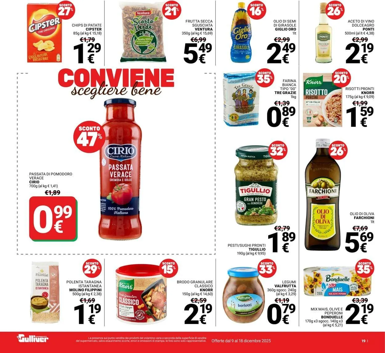 Gulliver Volantino attuale da 9 dicembre a 18 dicembre di 2025 - Pagina del volantino 19