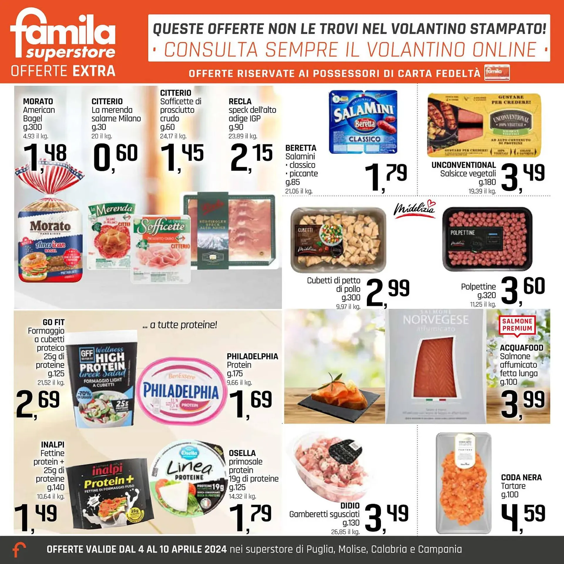 Volantino Famila Superstore da 4 aprile a 10 aprile di 2024 - Pagina del volantino 21