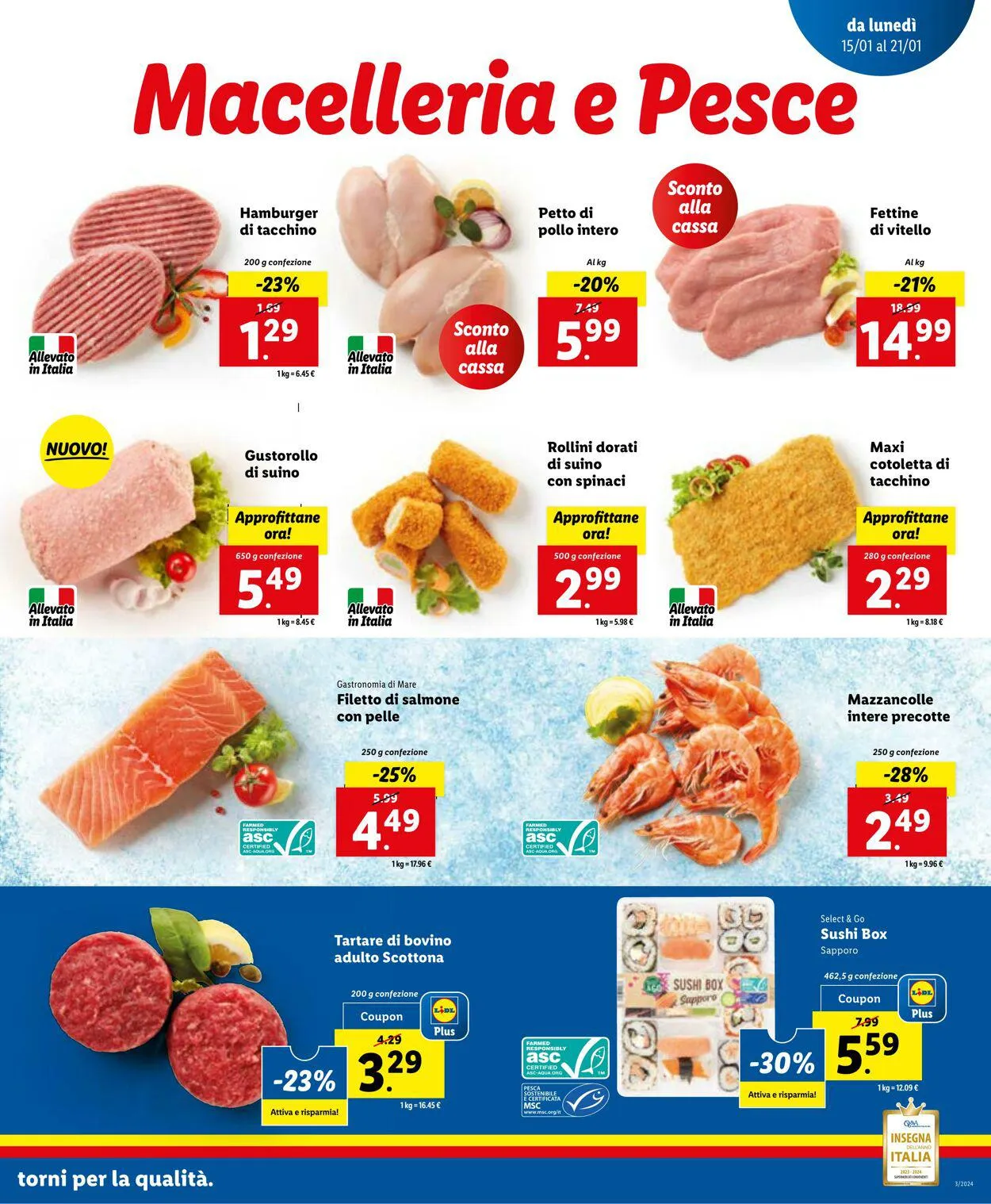 Lidl Volantino attuale da 15 gennaio a 21 gennaio di 2024 - Pagina del volantino 3