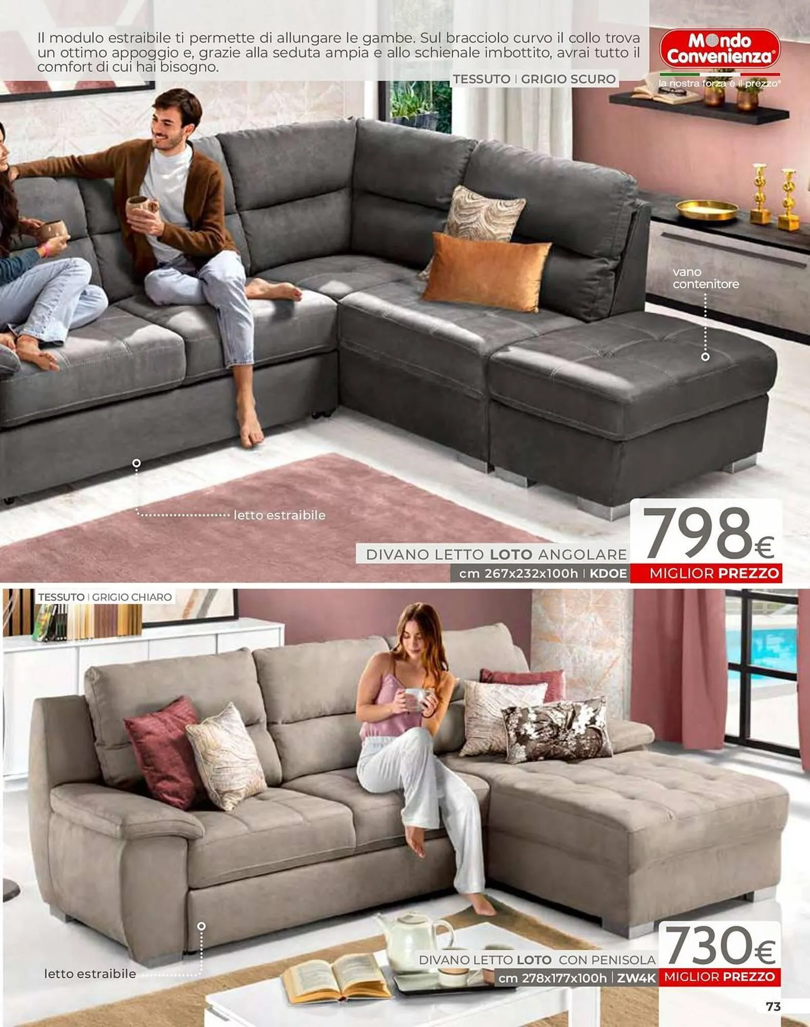 Volantino Mondo Convenienza da 1 luglio a 22 settembre di 2025 - Pagina del volantino 75