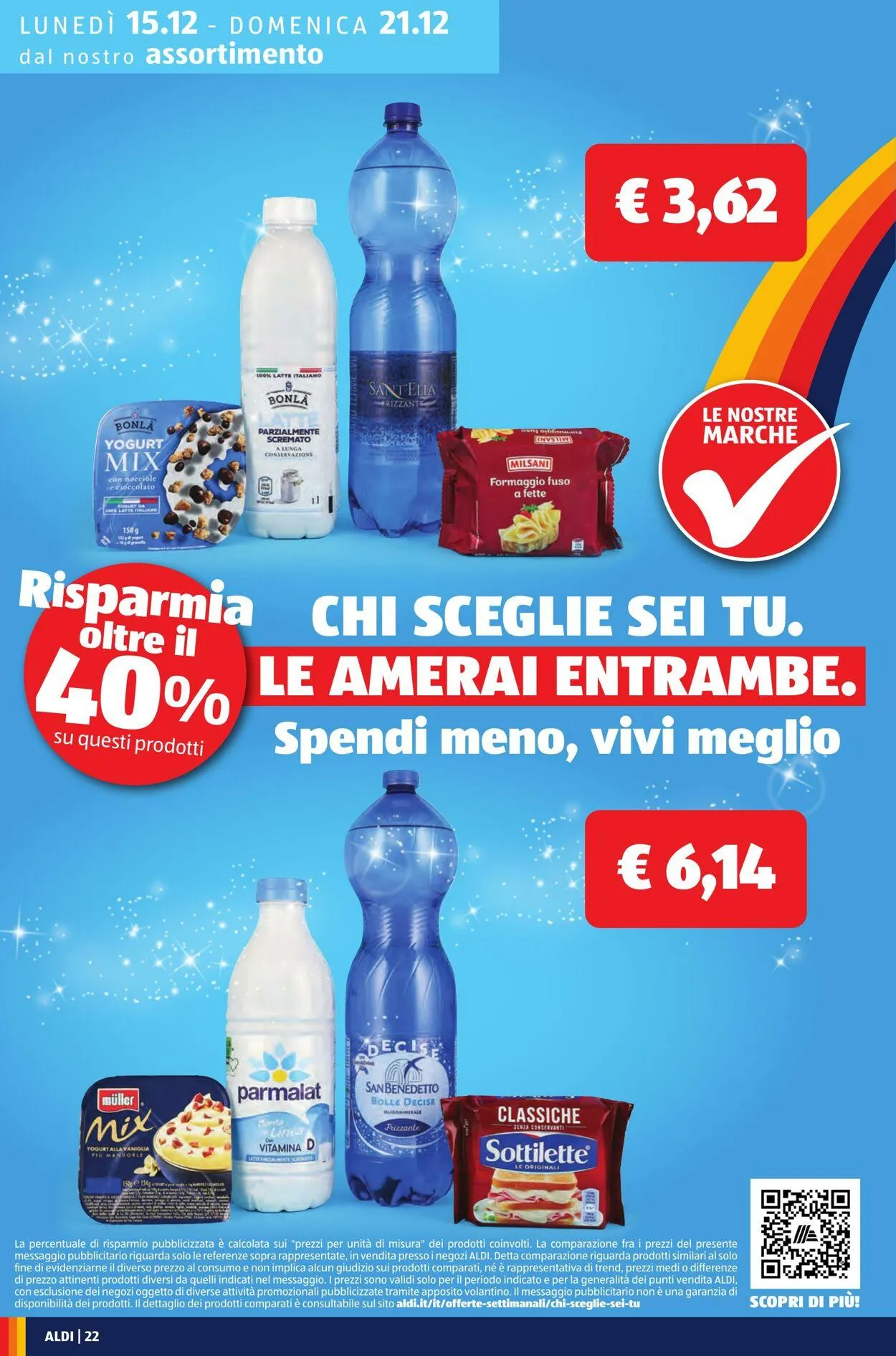 Aldi Volantino attuale da 15 dicembre a 21 dicembre di 2025 - Pagina del volantino 22