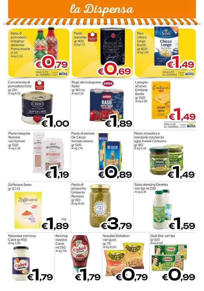 Corsa alla scorta da 8 aprile a 23 aprile di 2025 - Pagina del volantino 17