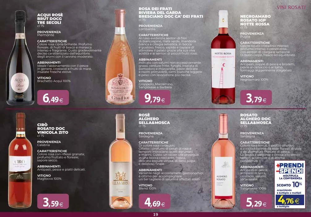 Catalogo Vini da 19 settembre a 16 ottobre di 2024 - Pagina del volantino 19
