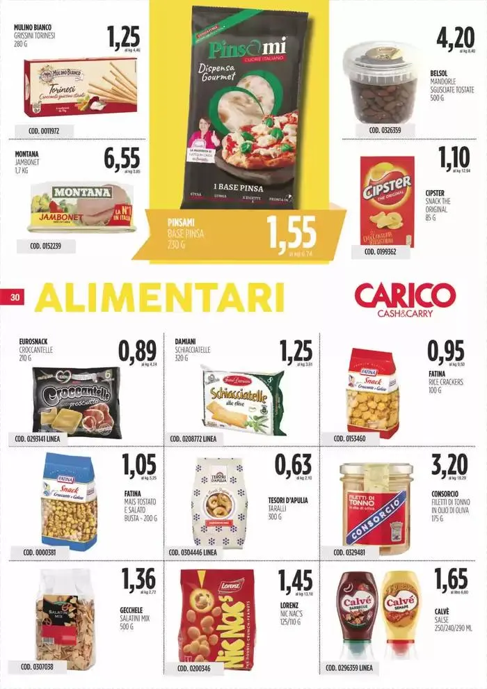 Offerte Carico Cash & Carry da 22 aprile a 7 maggio di 2025 - Pagina del volantino 30