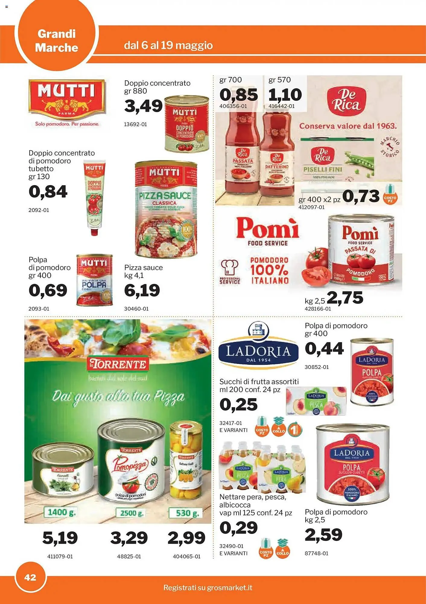 Volantino GrosMarket da 6 maggio a 19 maggio di 2026 - Pagina del volantino 42
