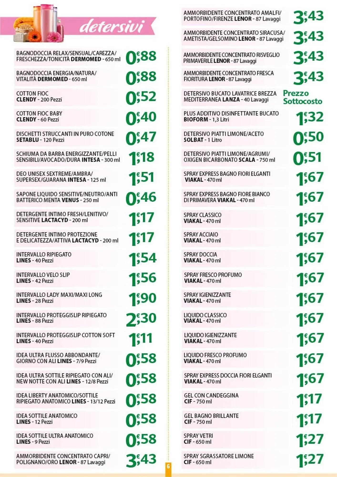Volantino Gambardella Cash da 23 giugno a 28 giugno di 2025 - Pagina del volantino 6