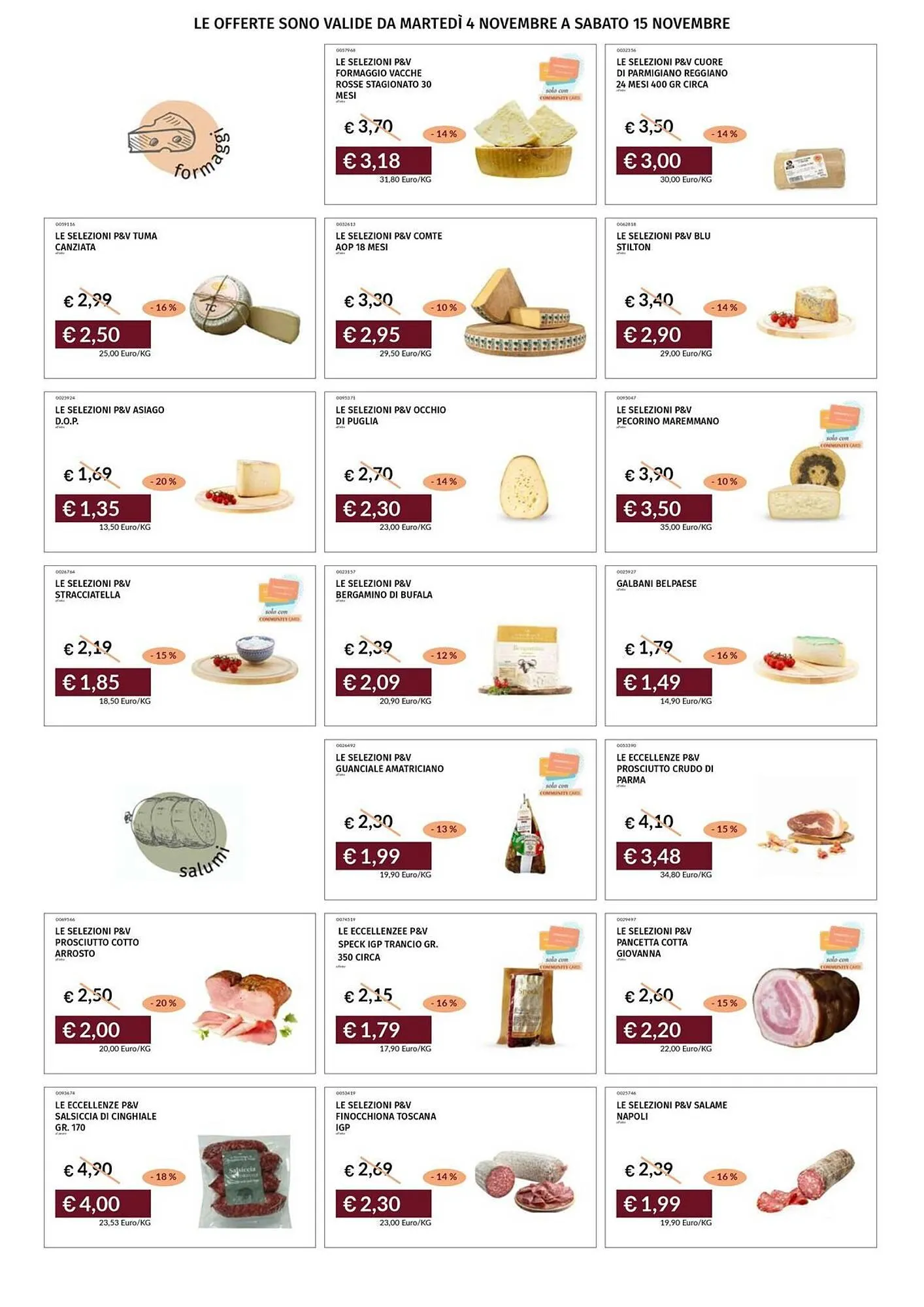 Volantino Prezzemolo e Vitale da 4 novembre a 15 novembre di 2025 - Pagina del volantino 2