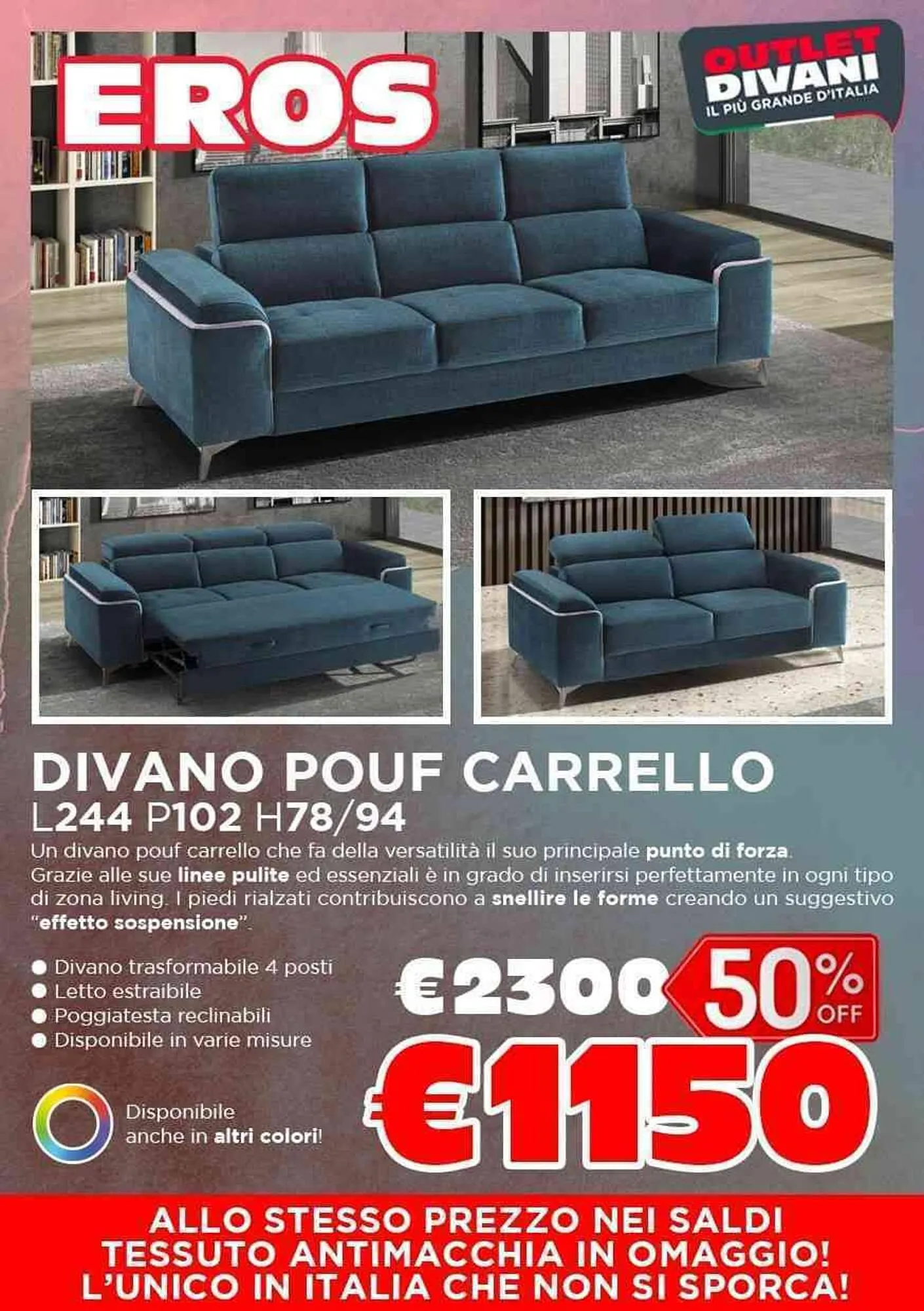Volantino Outlet Divani da 1 gennaio a 31 gennaio di 2024 - Pagina del volantino 34