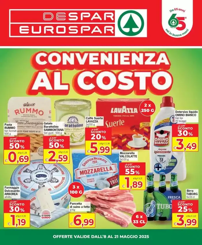 Convenienza al costo da 8 maggio a 21 maggio di 2025 - Pagina del volantino 1