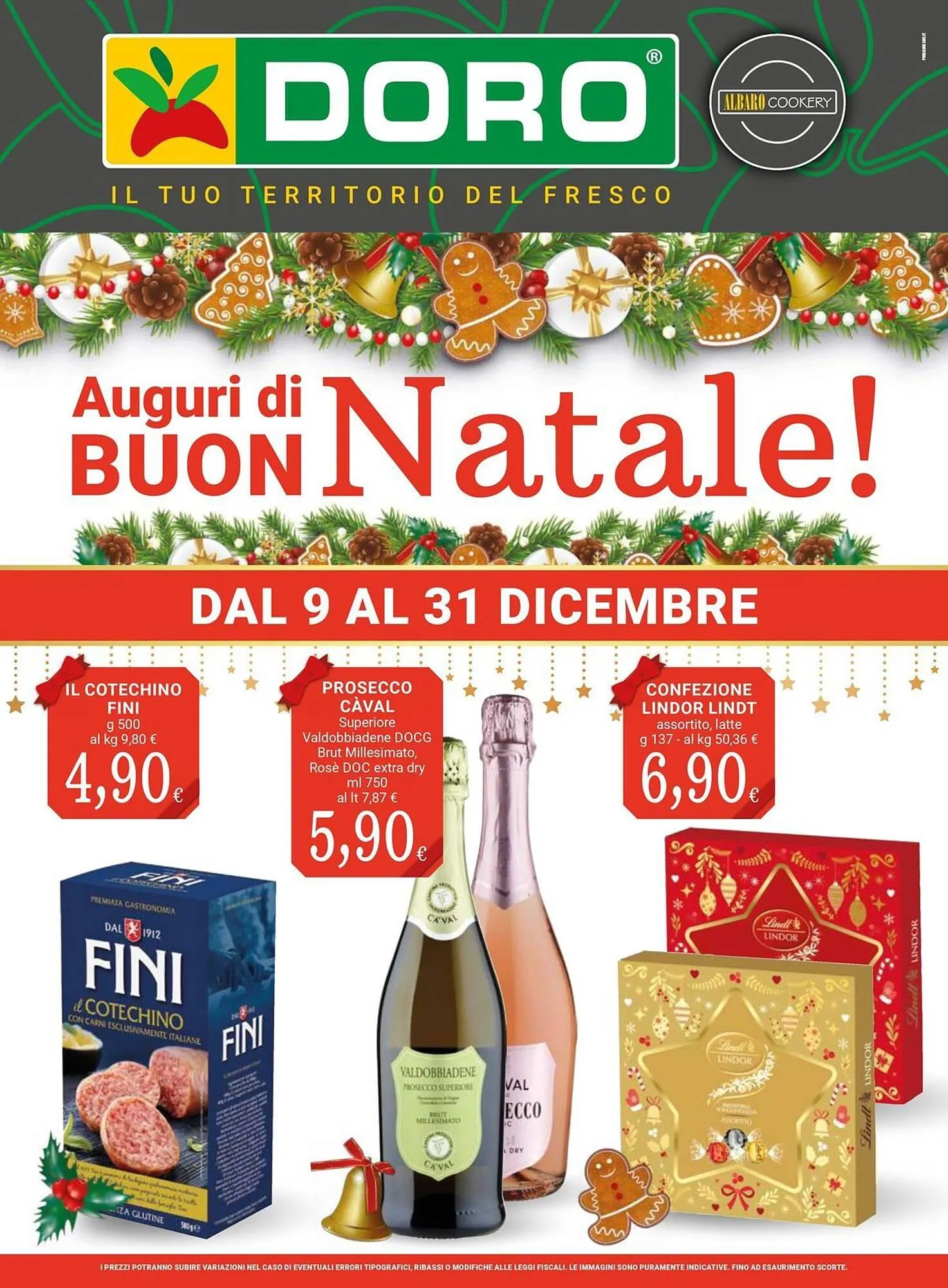 Volantino Doro Daily da 9 dicembre a 31 dicembre di 2025 - Pagina del volantino 1