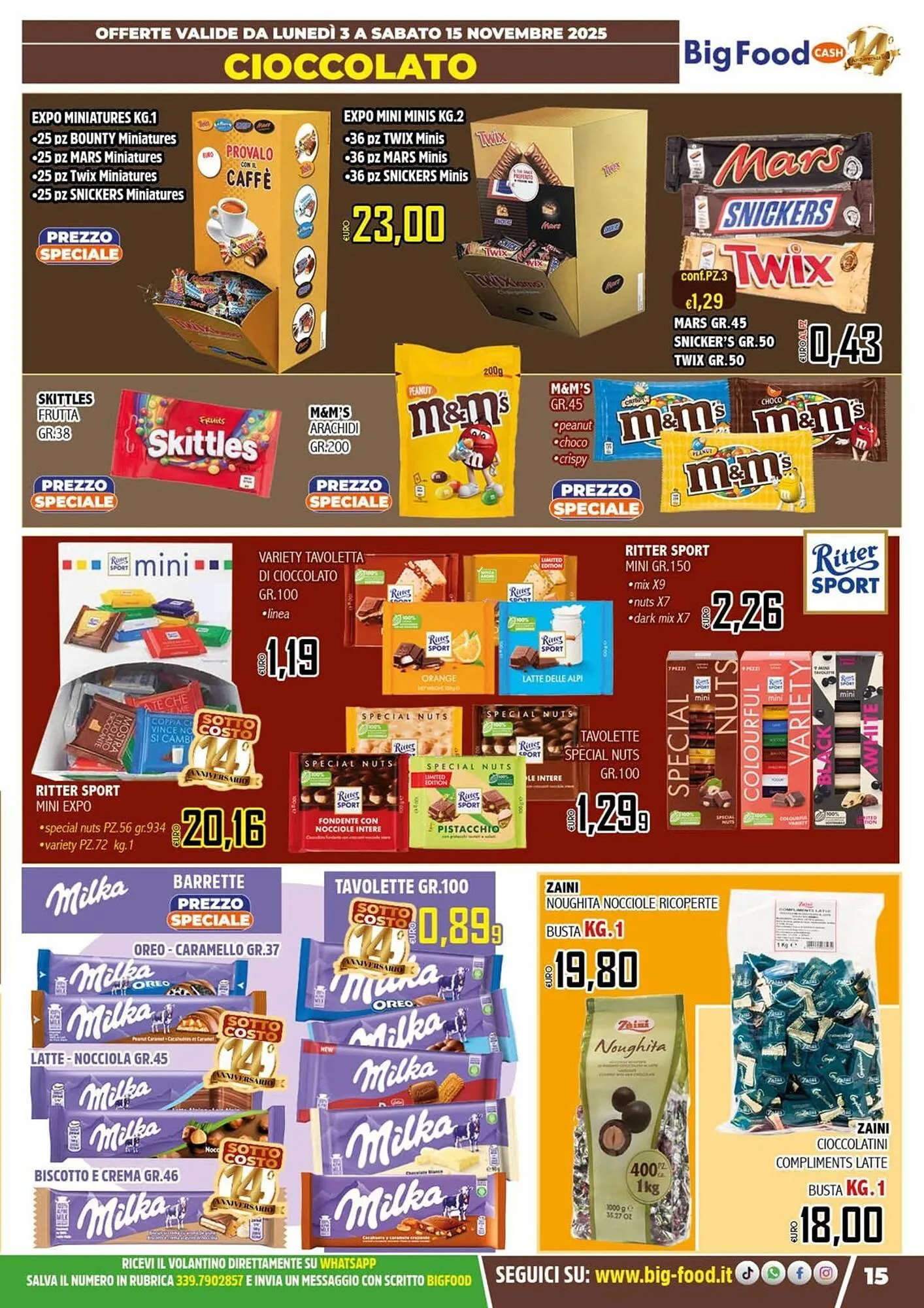 Volantino Big Food da 3 novembre a 15 novembre di 2025 - Pagina del volantino 15