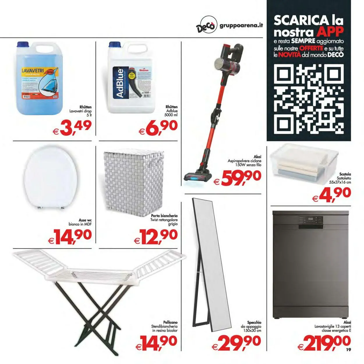 Deco Volantino attuale da 3 ottobre a 13 ottobre di 2025 - Pagina del volantino 19
