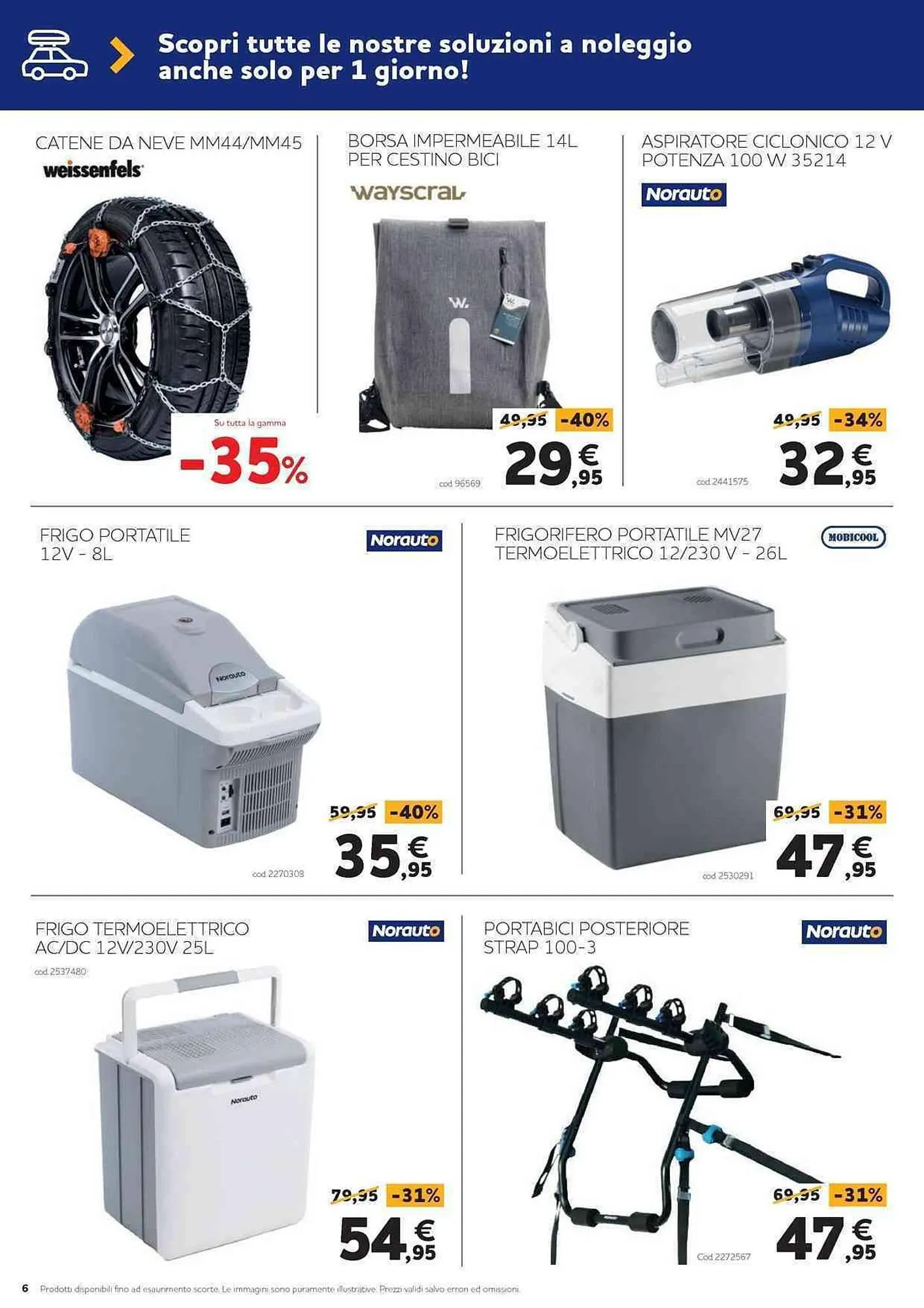 Volantino Norauto da 31 agosto a 27 settembre di 2023 - Pagina del volantino 6