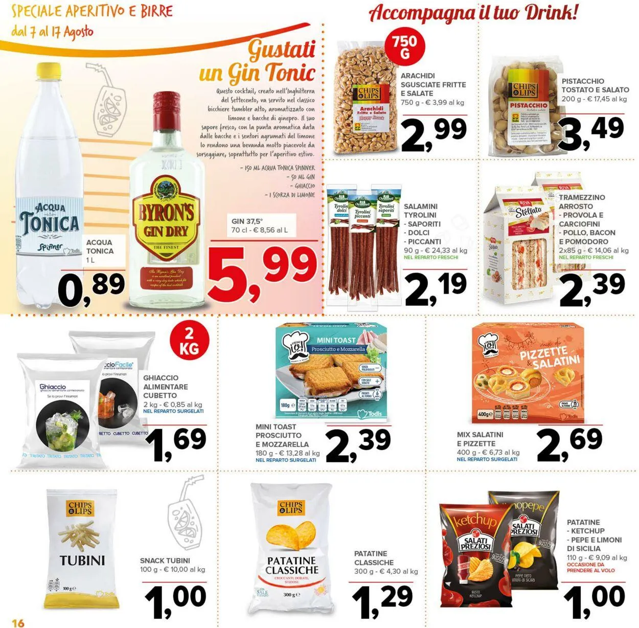 Todis Volantino attuale da 15 ottobre a 29 ottobre di 2025 - Pagina del volantino 16
