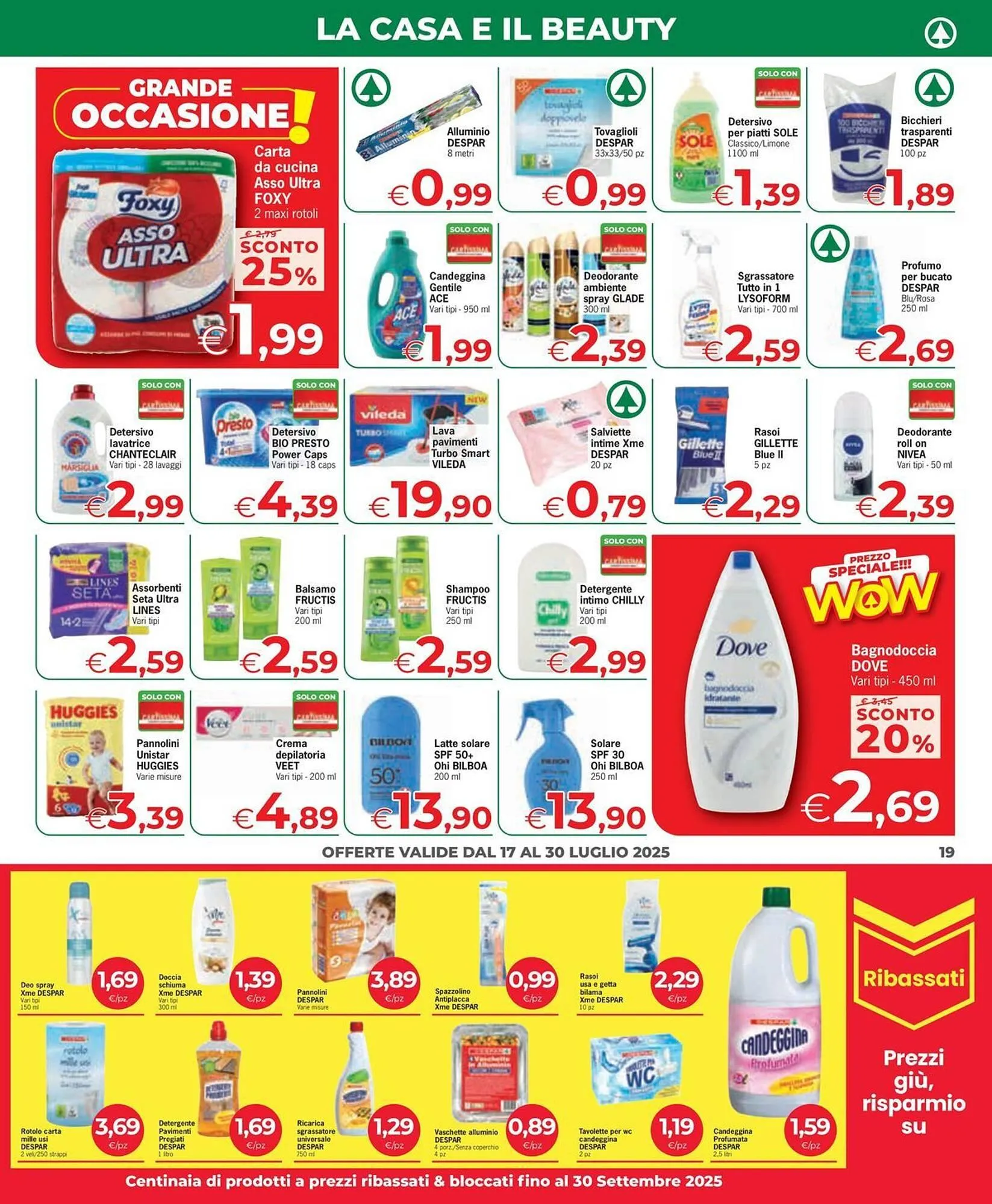Volantino Despar da 17 luglio a 30 luglio di 2025 - Pagina del volantino 19