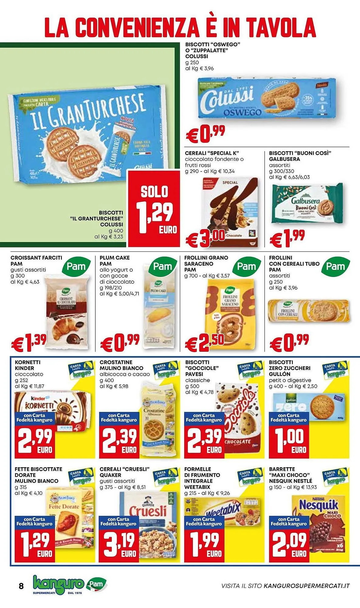 Volantino Kanguro da 29 maggio a 11 giugno di 2025 - Pagina del volantino 8